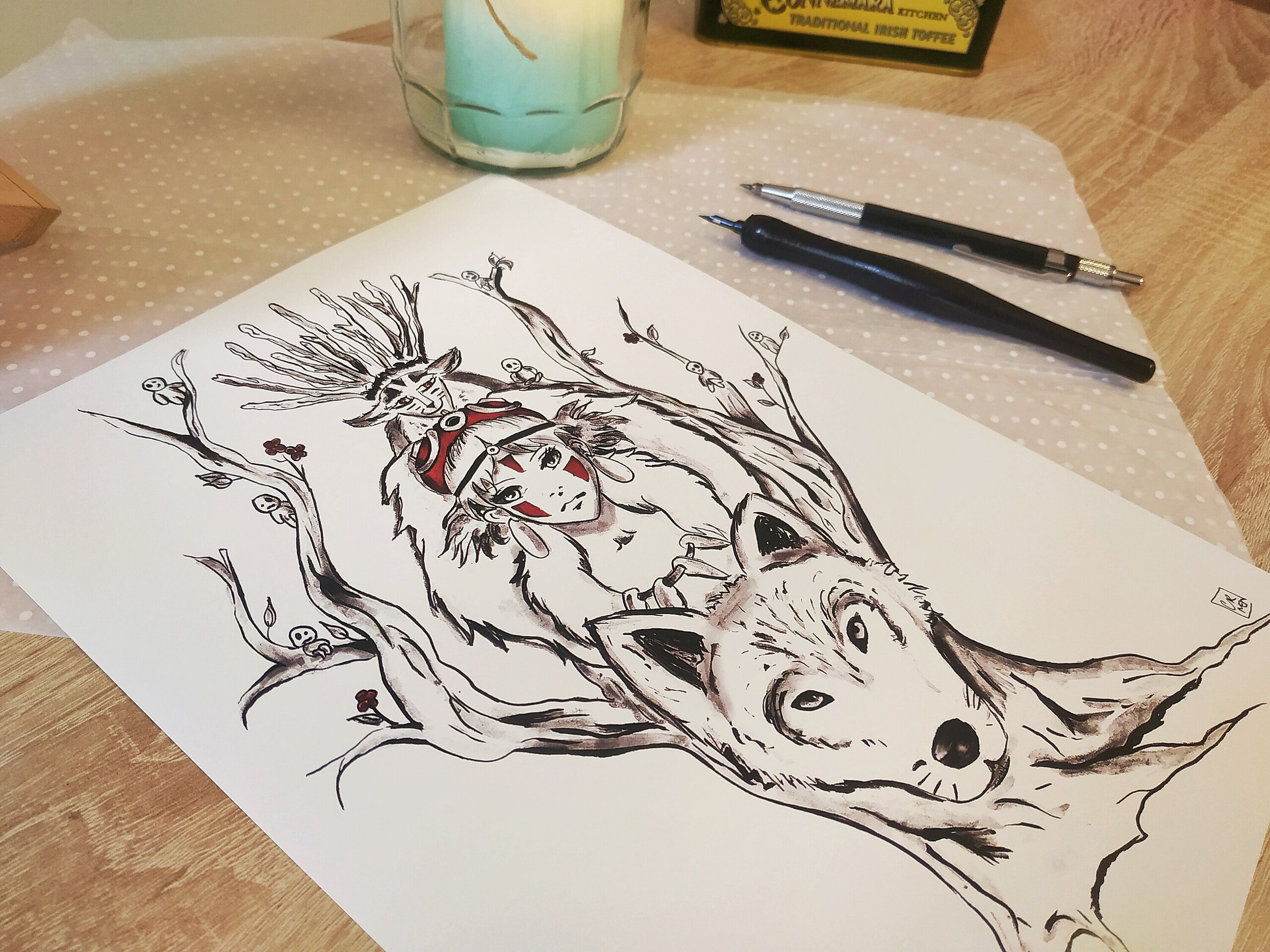 Lámina Mononoke - 2