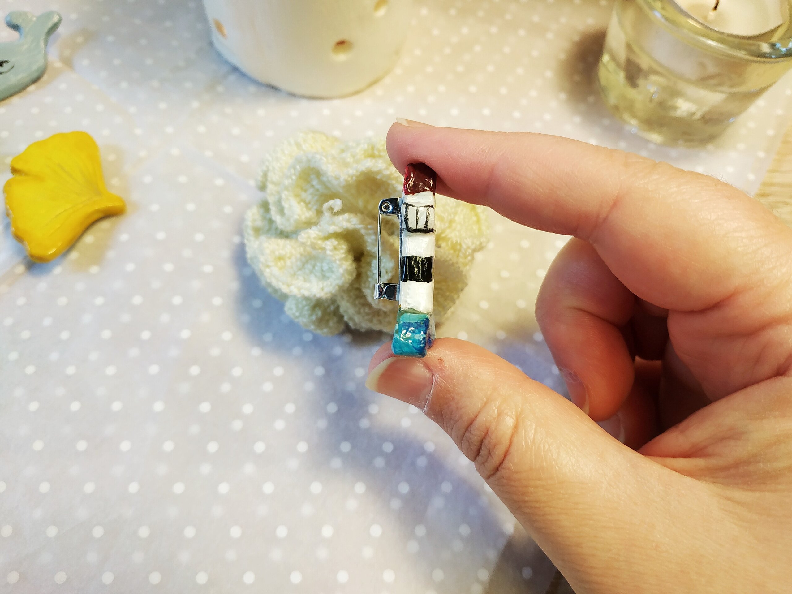 Broche Faro con Casa - 3